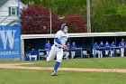 Baseball vs CGA  Wheaton College Baseball vs Coast Guard Academy during game one of the NEWMAC semi-finals playoffs. - (Photo by Keith Nordstrom) : Wheaton, baseball, NEWMAC